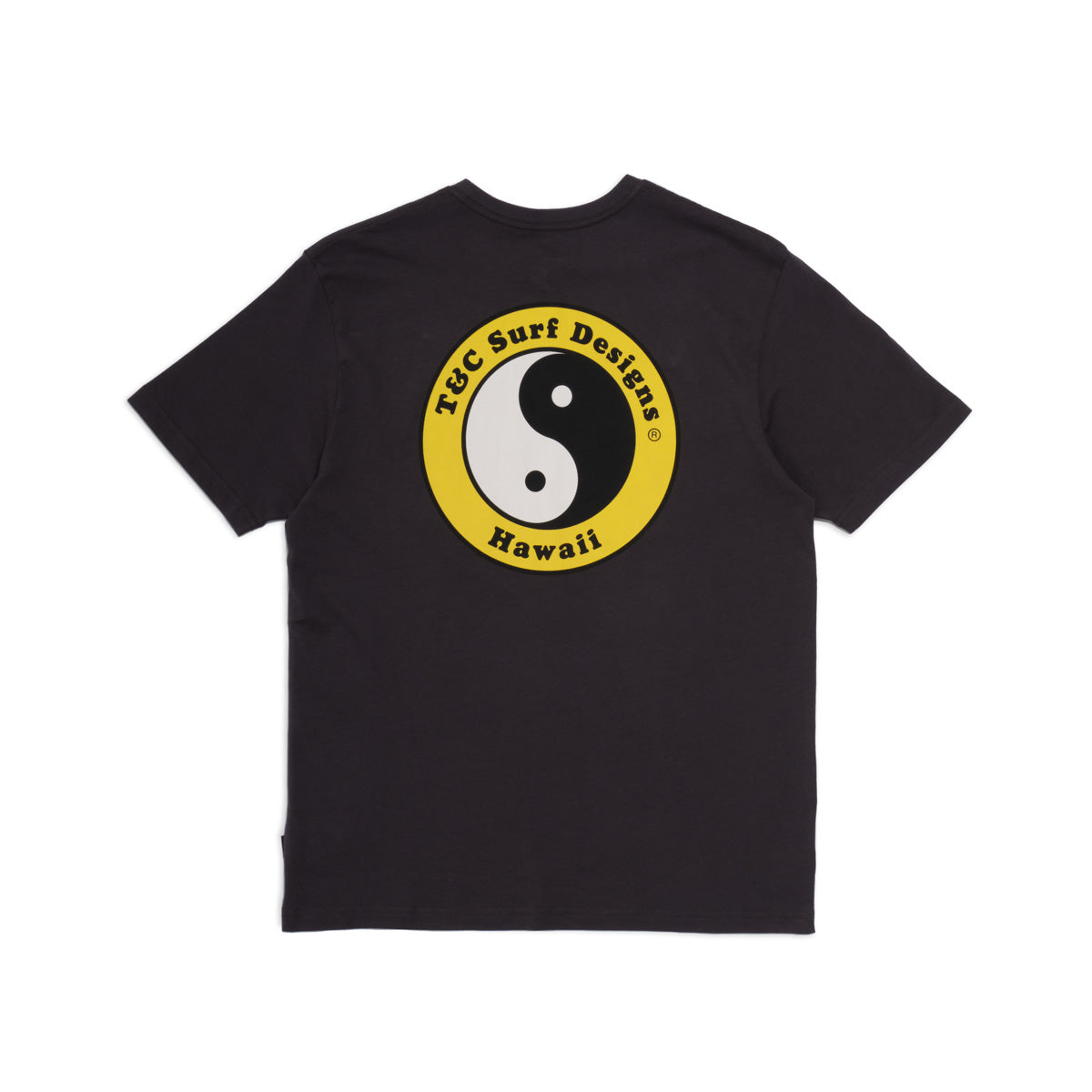 T&C Surf Designs YY Logo S/S Tee - Washed Black