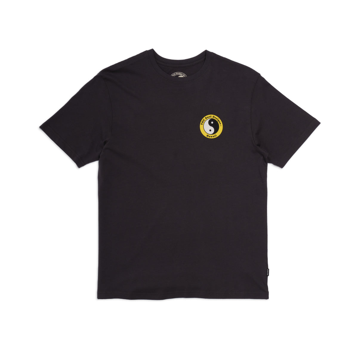 T&C Surf Designs YY Logo S/S Tee - Washed Black