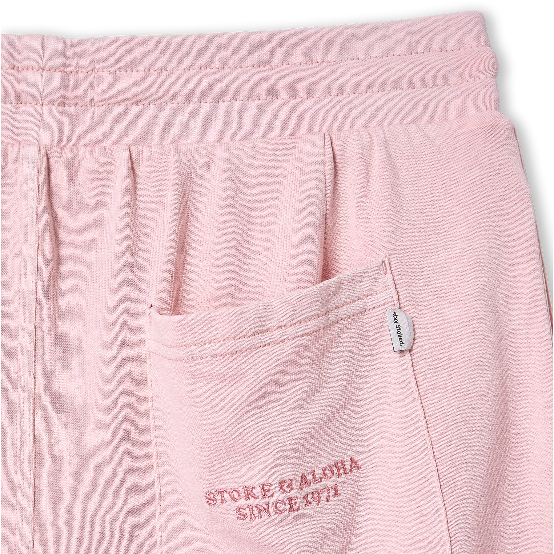 T&C Surf Designs Plain Sweat Short-Old Pink