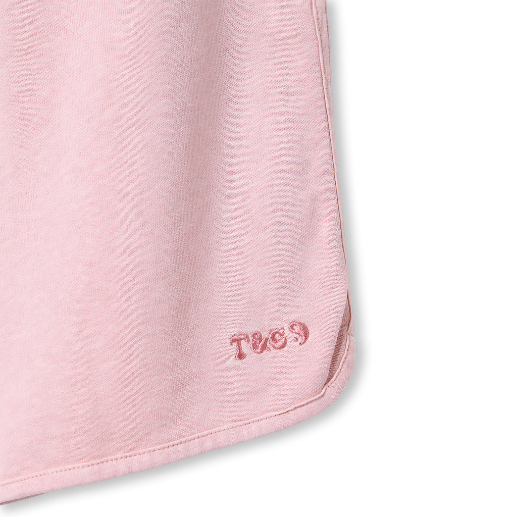 T&C Surf Designs Plain Sweat Short-Old Pink