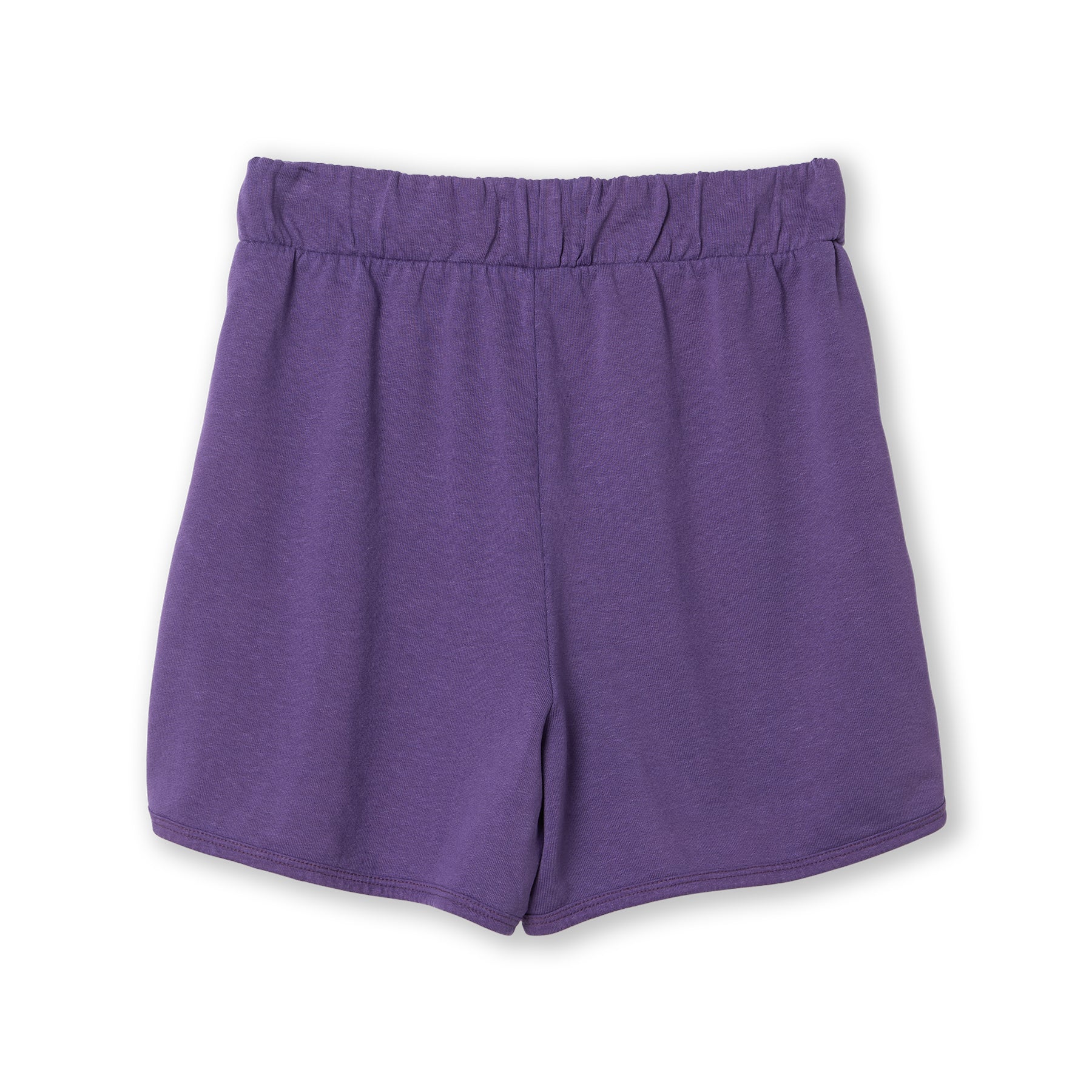 T&C Surf Designs Women Plain Fleece Short-Dark Purple