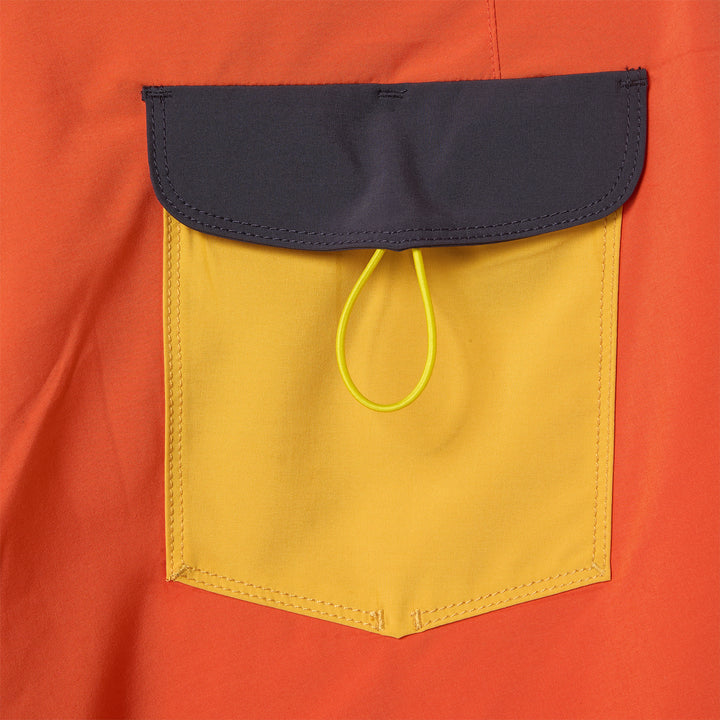 T&C Surf Designs Modern Scalop 20'' Bshort-Rust