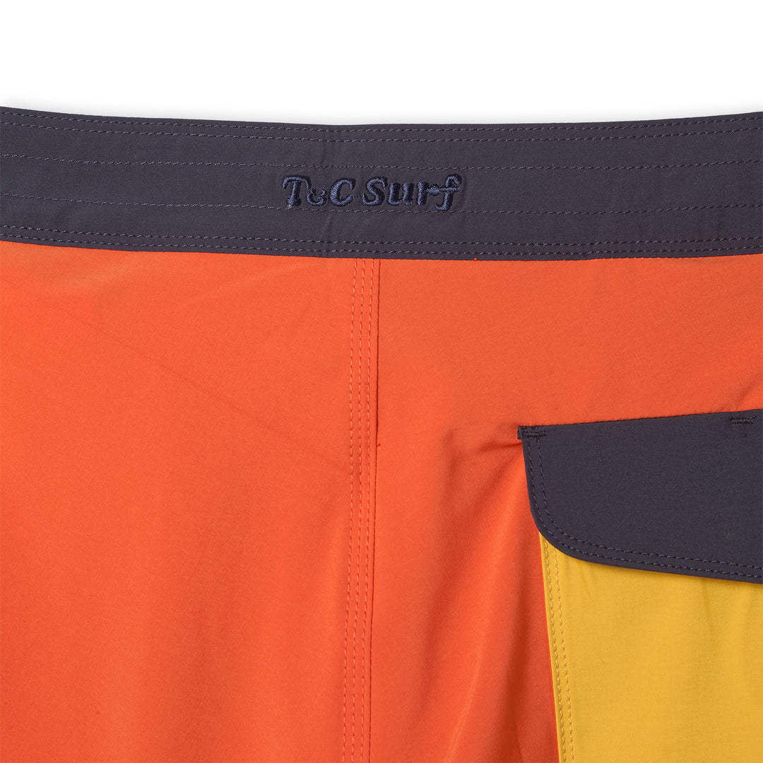 T&C Surf Designs Modern Scalop 20'' Bshort-Rust