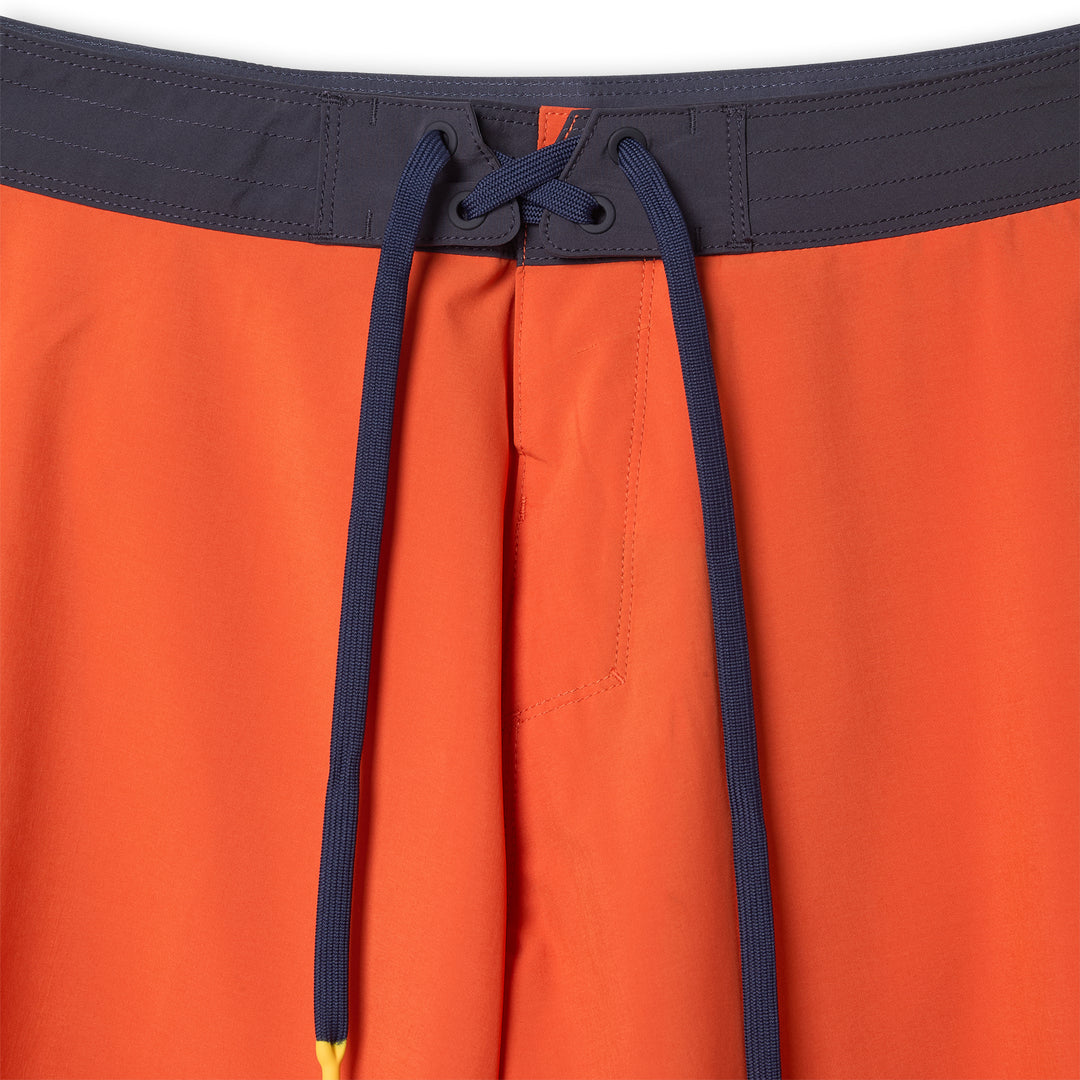 T&C Surf Designs Modern Scalop 20'' Bshort-Rust