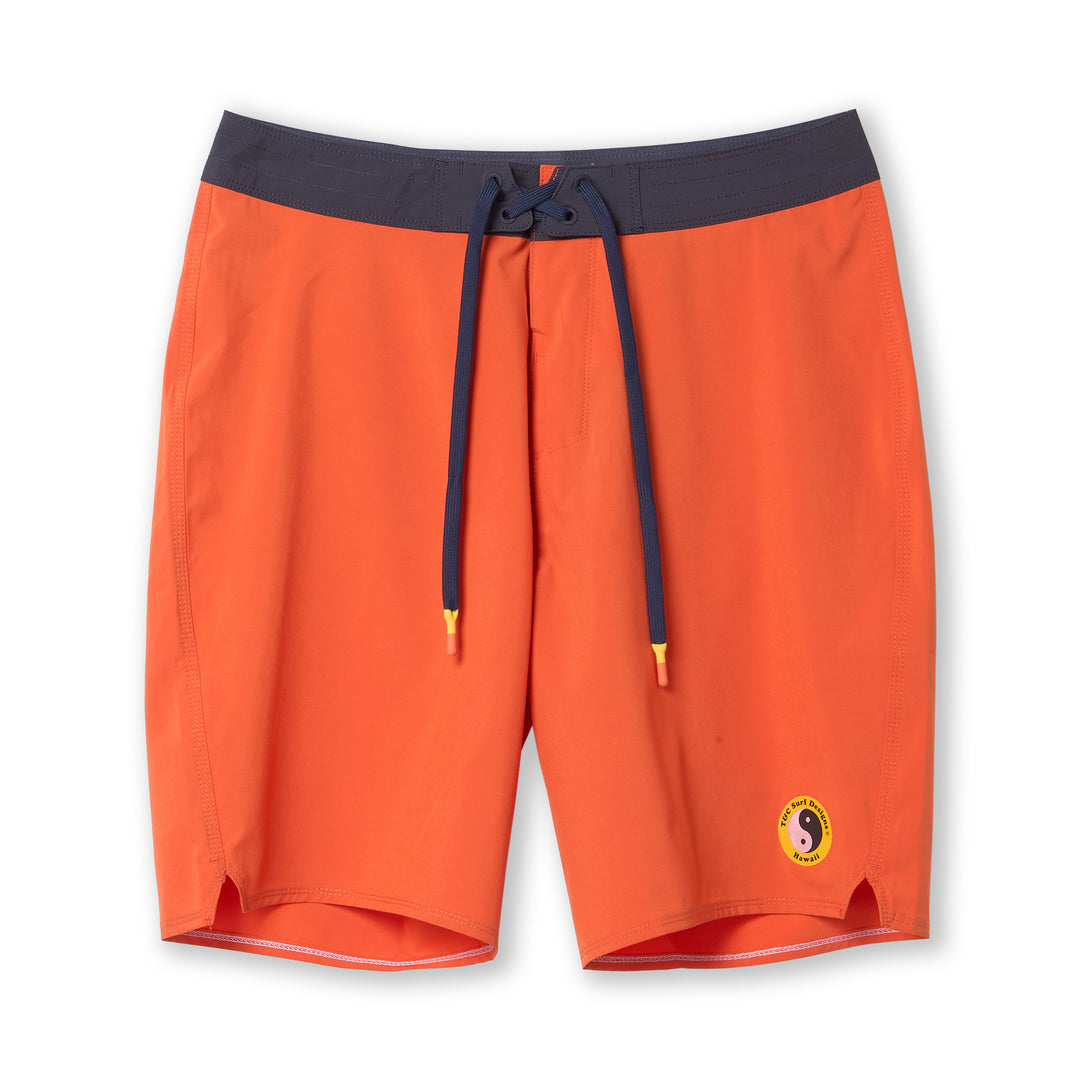 T&C Surf Designs Modern Scalop 20'' Bshort-Rust