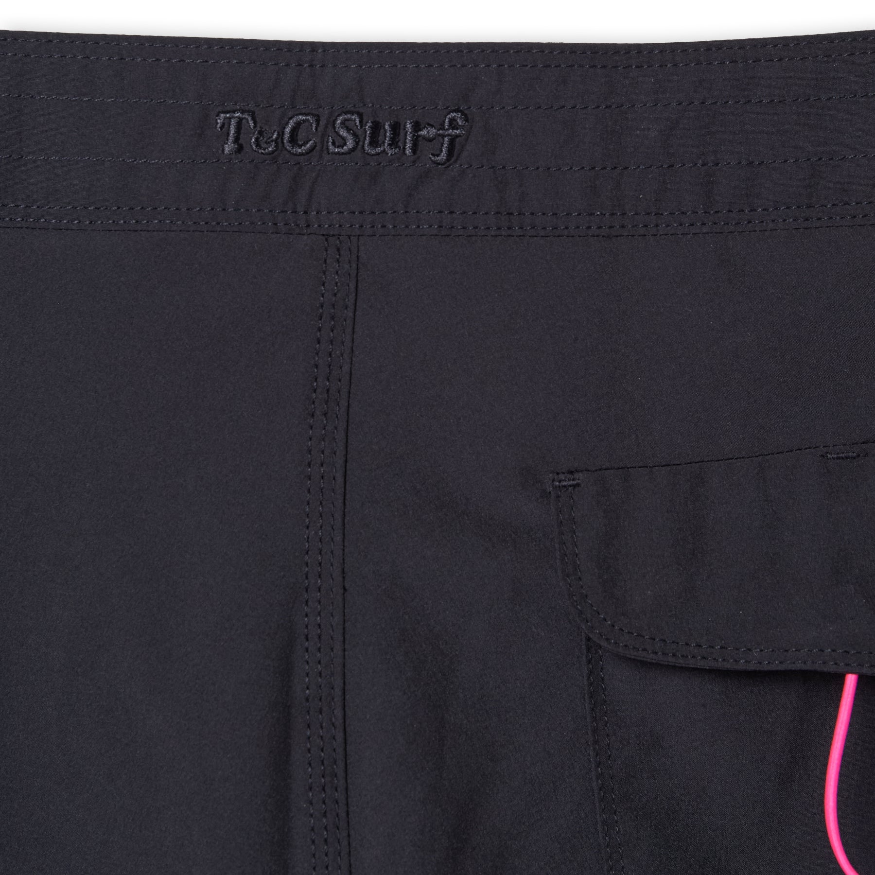 T&C Surf Designs Modern Scalop 20'' Bshort-Black