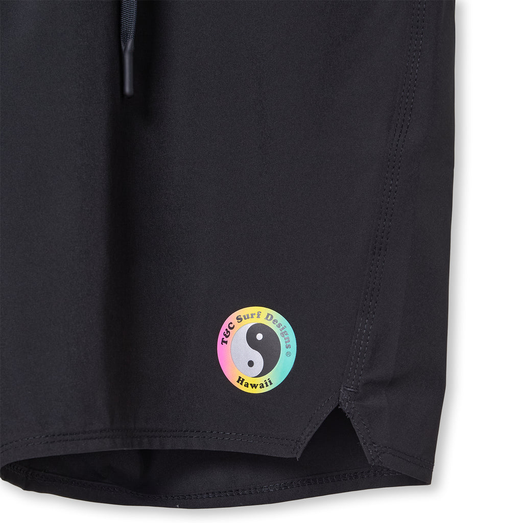 T&C Surf Designs Modern Scalop 20'' Bshort-Black