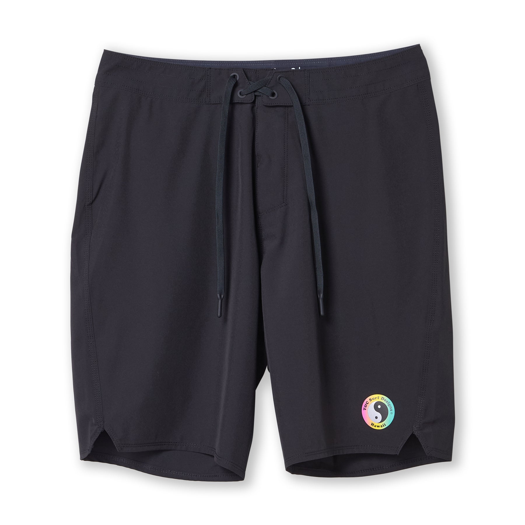 T&C Surf Designs Modern Scalop 20'' Bshort-Black