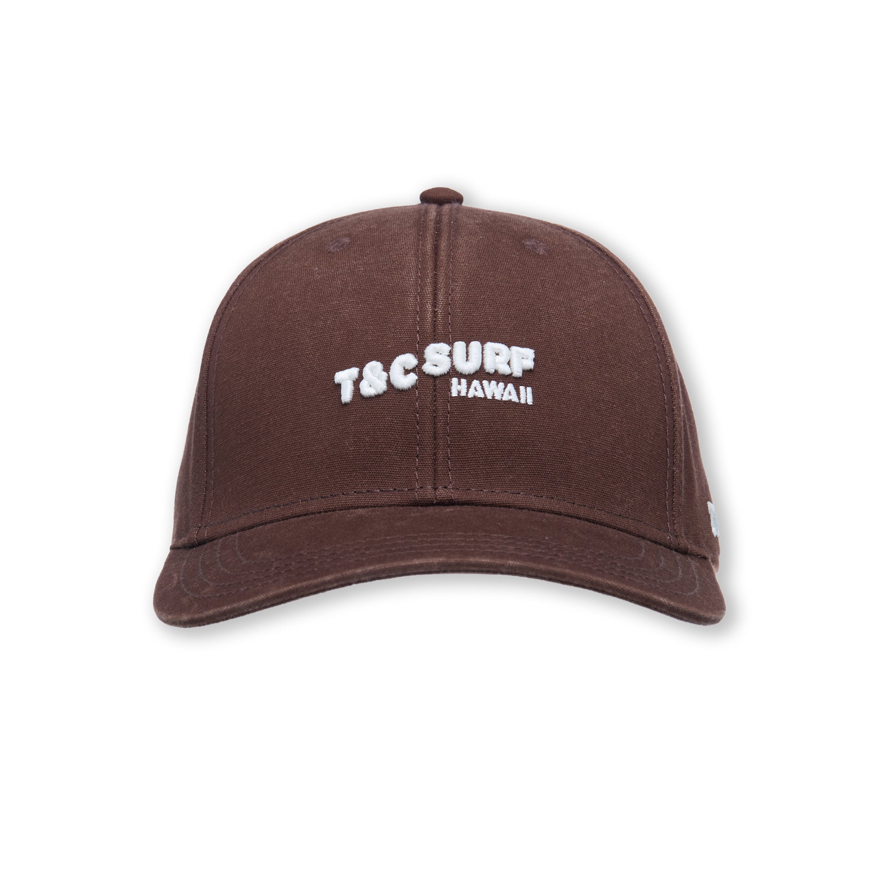 T&C Surf Designs Twisted Basball Cap-Brown