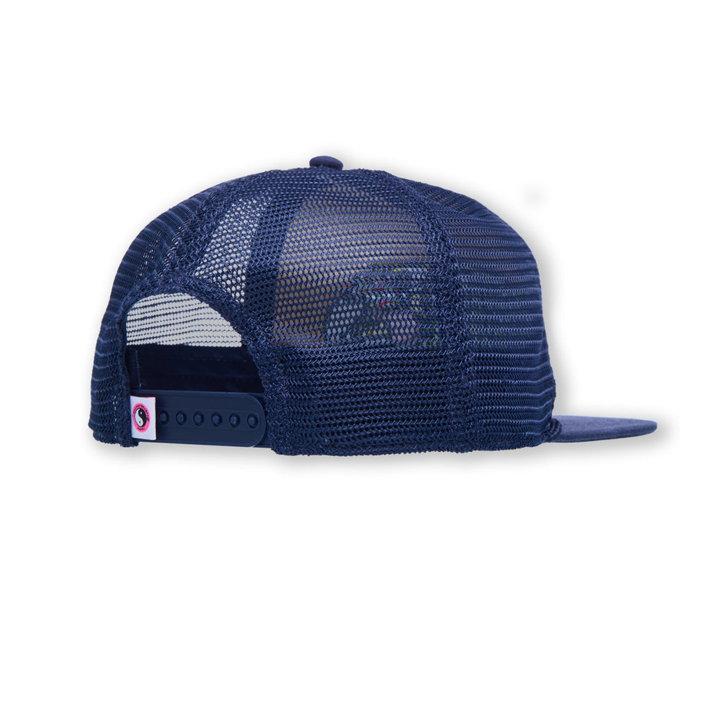 T&C Surf Designs YY Multico Trucker Cap-Natural / D.Navy / Gradient logo