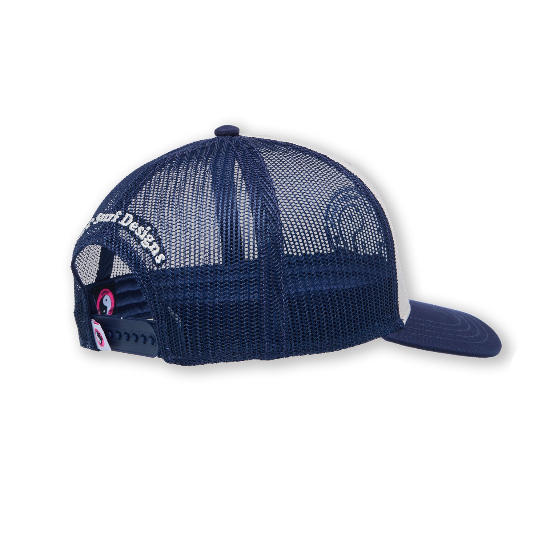 T&C Surf Designs YY Multico Trucker Cap-Natural / D.Navy / Gradient logo