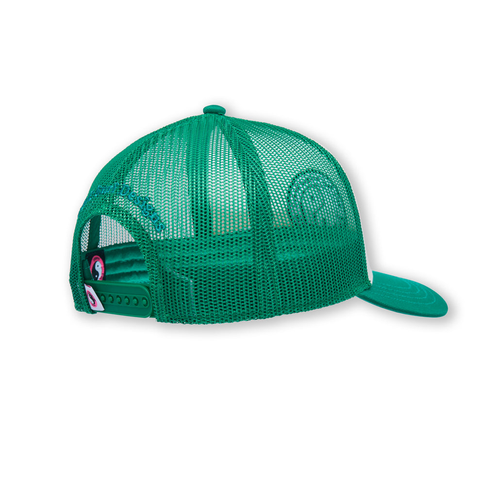 T&amp;C Surf Designs YY Multico Trucker Cap - Green Natural