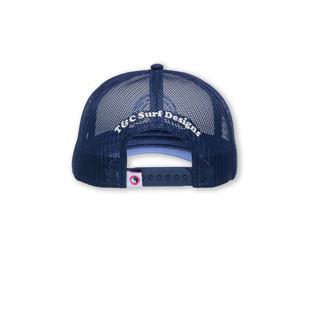 T&C Surf Designs YY Multico Trucker Cap-Natural / D.Navy / Gradient logo