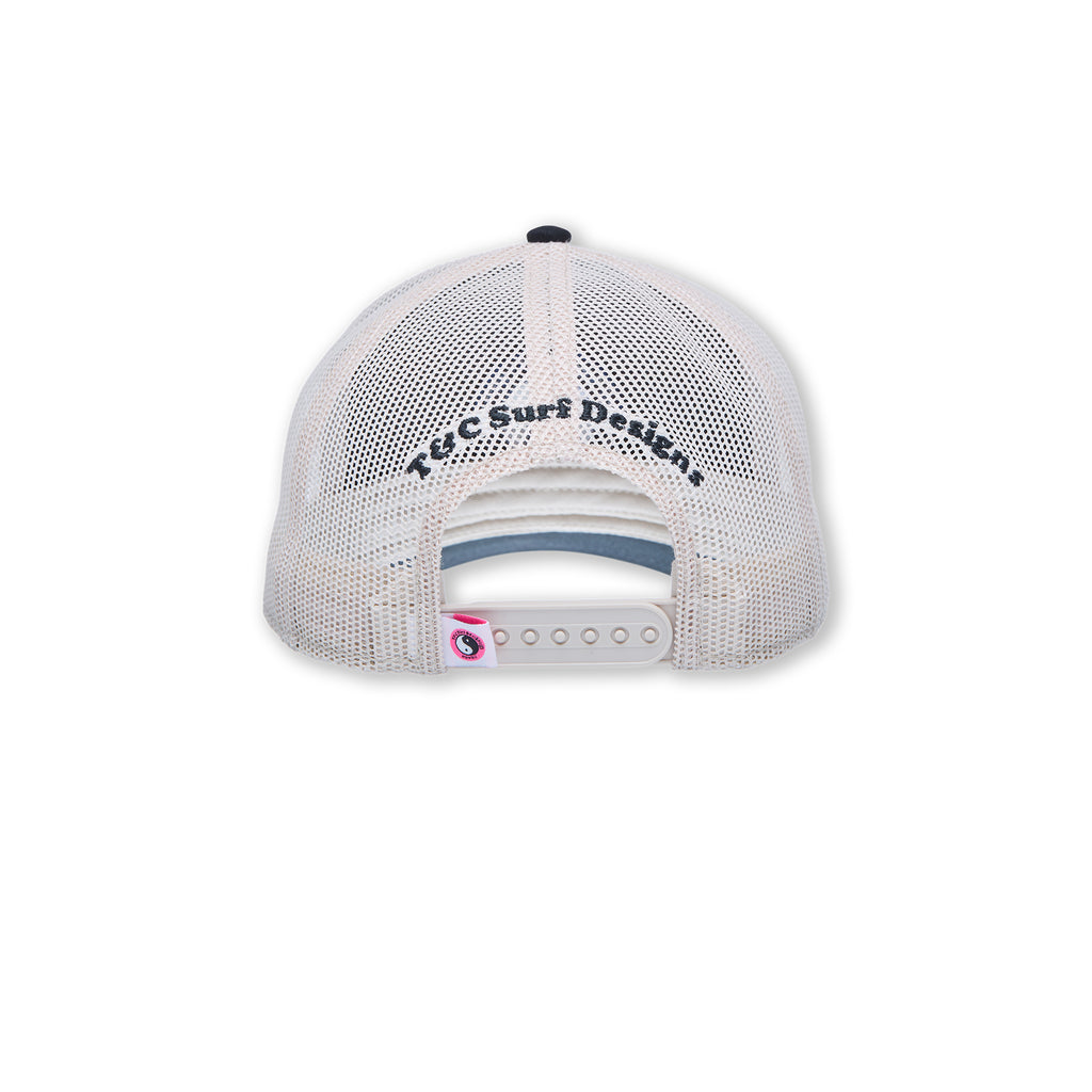 T&C Surf Designs YY Multico Trucker Cap-Black / Natural / Gradient logo