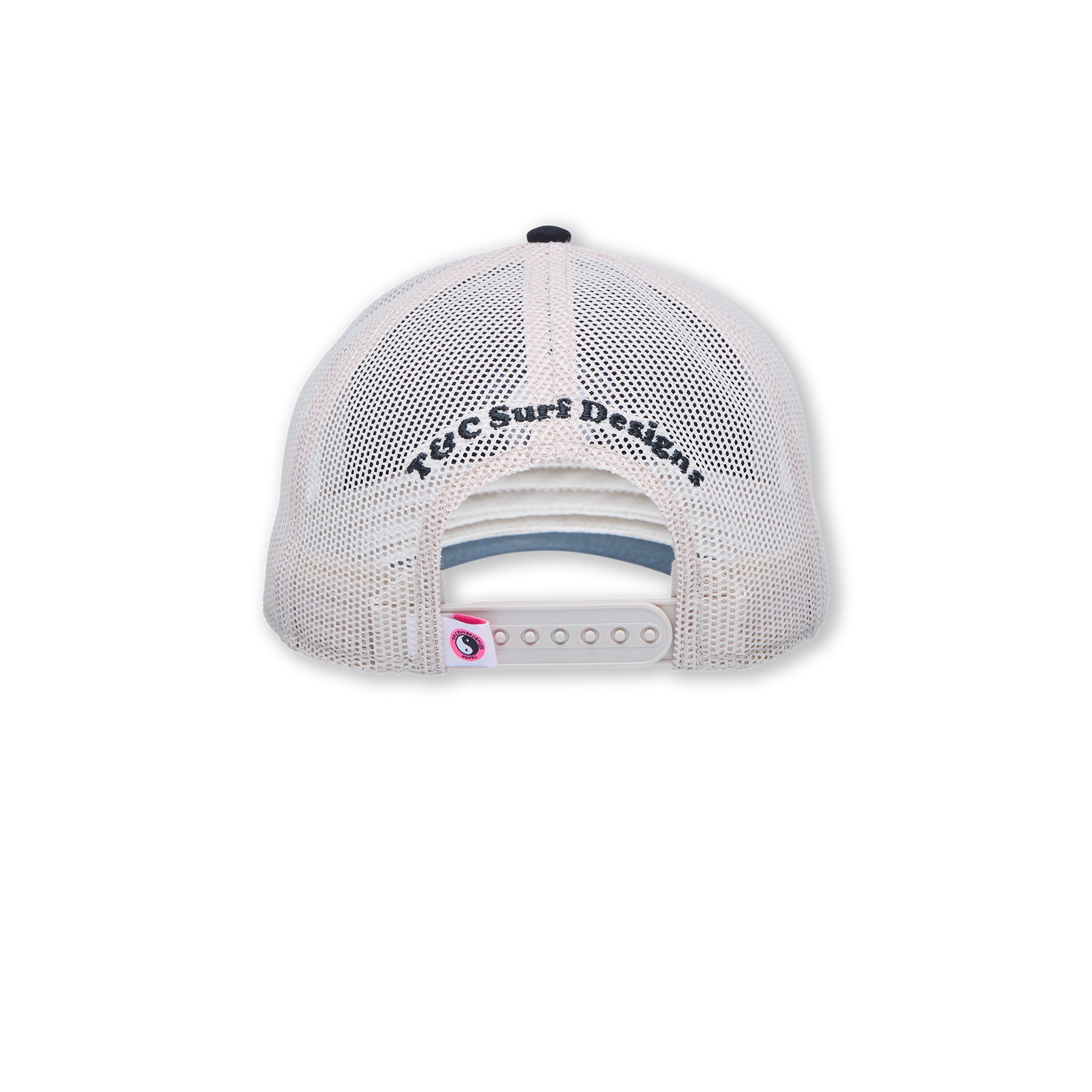 T&C Surf Designs YY Multico Trucker Cap-Black / Natural / Gradient logo
