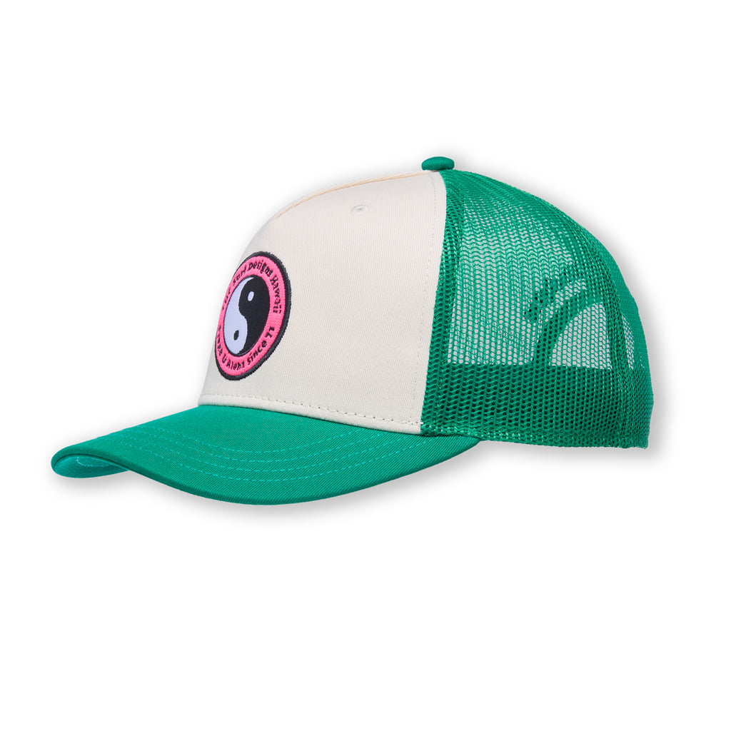T&amp;C Surf Designs YY Multico Trucker Cap - Green Natural