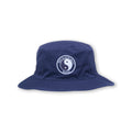 Chapéu Bucket YY da T&C Surf Designs - Azul Marinho Escuro / Logotipo Azul Marinho Escuro
