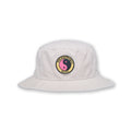 T&amp;C Surf Designs YY Bucket Hat-Stone / Pink Logo