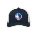 Boné Trucker T&C Surf Designs YY Multico - Preto/Natural/Logótipo Degradê