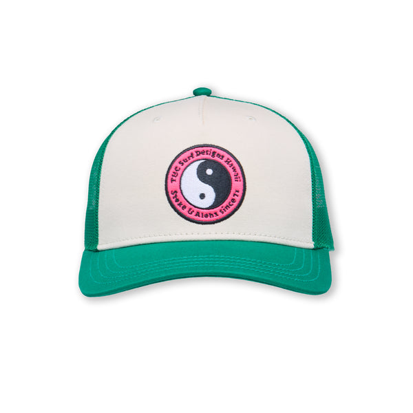 T&C Surf Designs YY Multico Trucker Cap - Green Natural