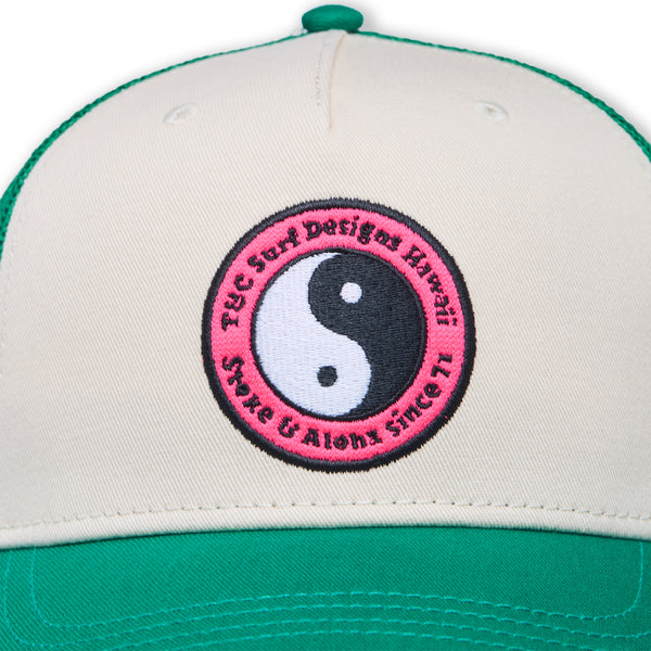 T&C Surf Designs YY Multico Trucker Cap - Green Natural