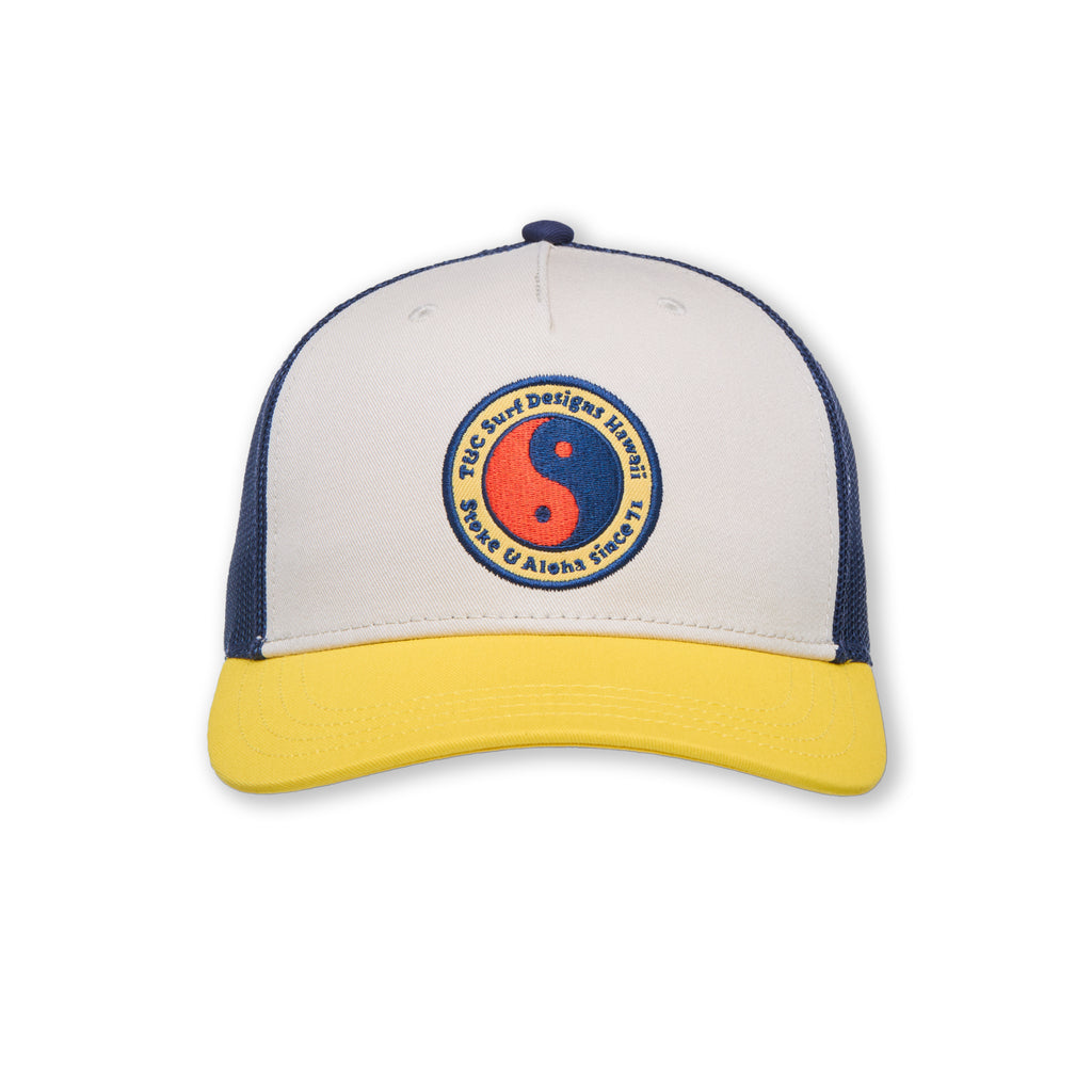 T&C Surf Designs YY Multico Trucker Cap- Sunflower Navy