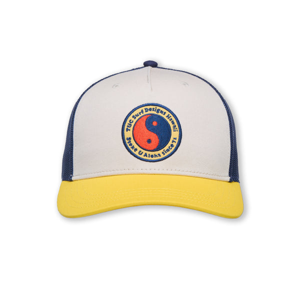 T&C Surf Designs YY Multico Trucker Cap- Sunflower Navy