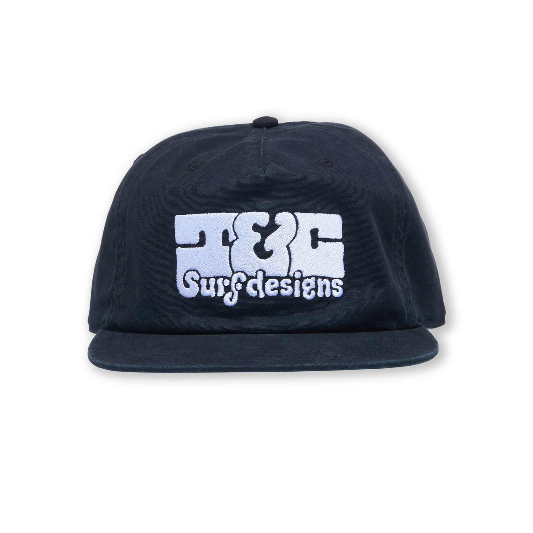T&C Surf Designs Funco Unstructured Cap-Black