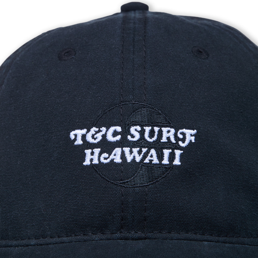 T&C Surf Designs TCSH Dad Cap-Washed Black