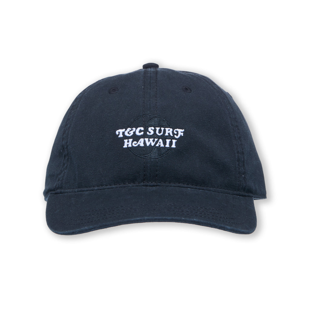 T&C Surf Designs TCSH Dad Cap-Washed Black