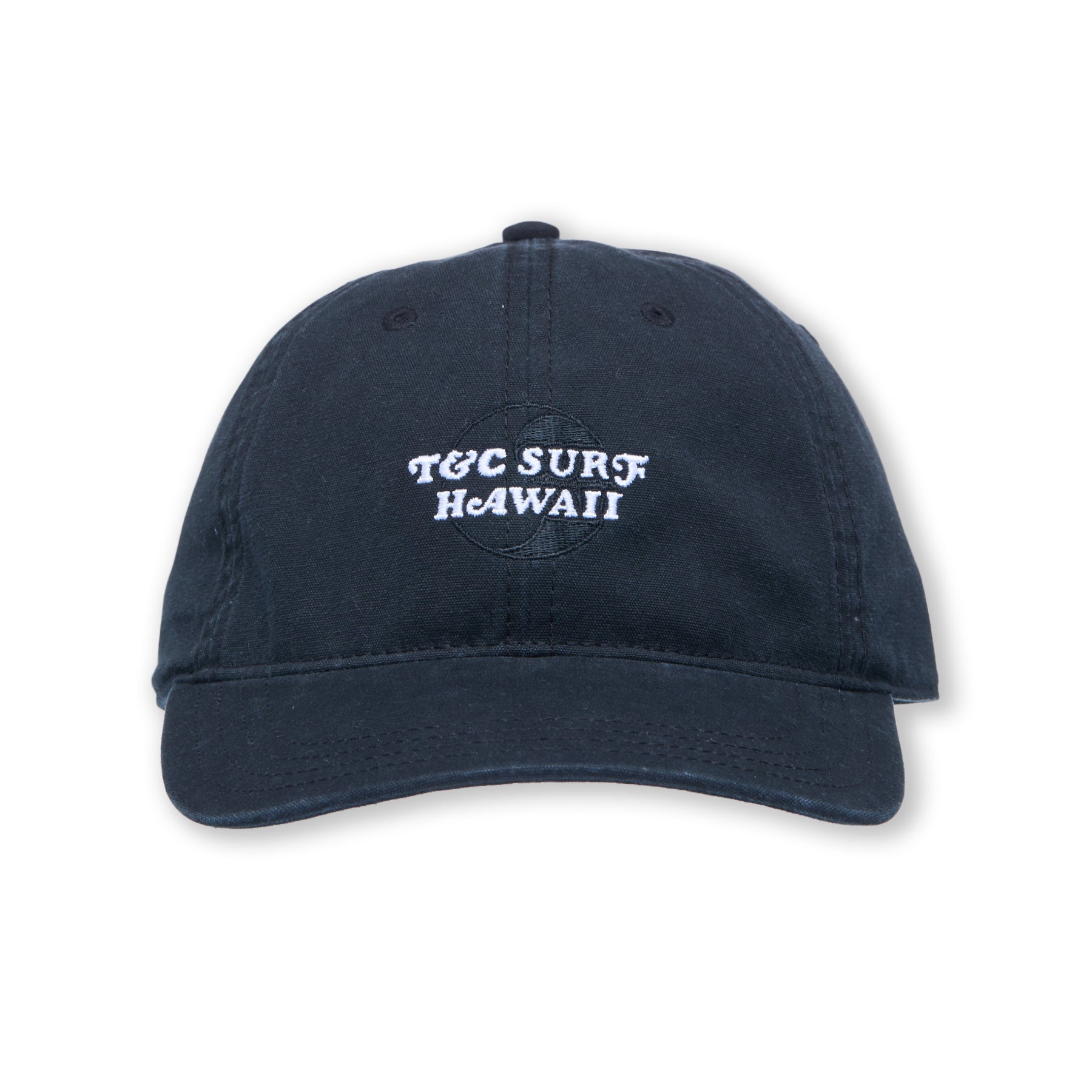 T&C Surf Designs TCSH Dad Cap-Washed Black