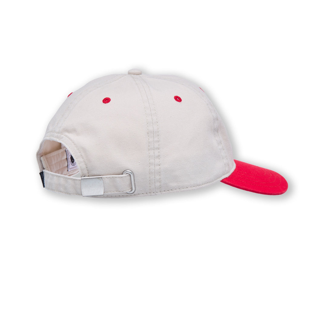 T&amp;C Surf Designs TCSH Dad Cap-Greige / Red