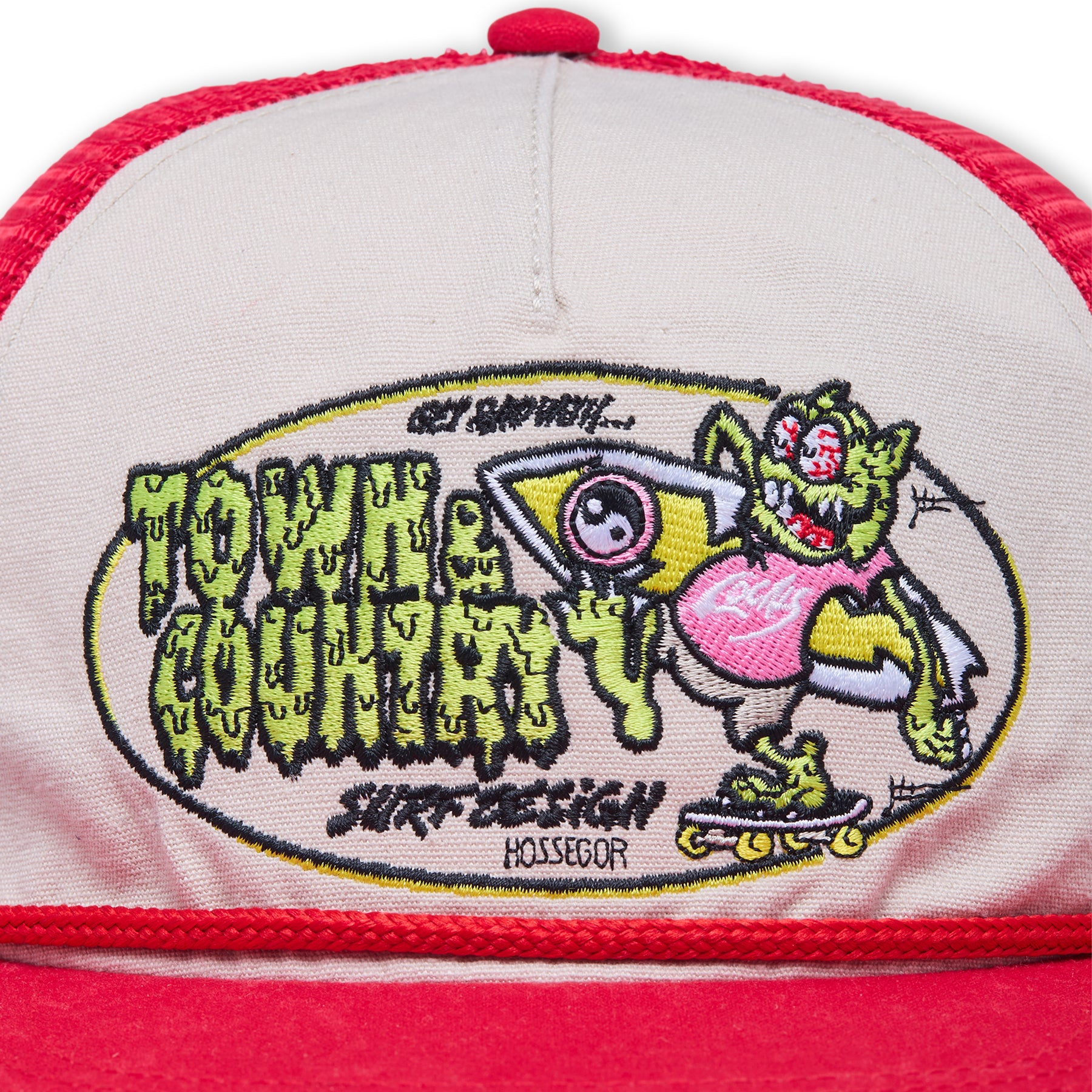 T&amp;C Surf Designs Funco Unstructured Trucker Cap- Red