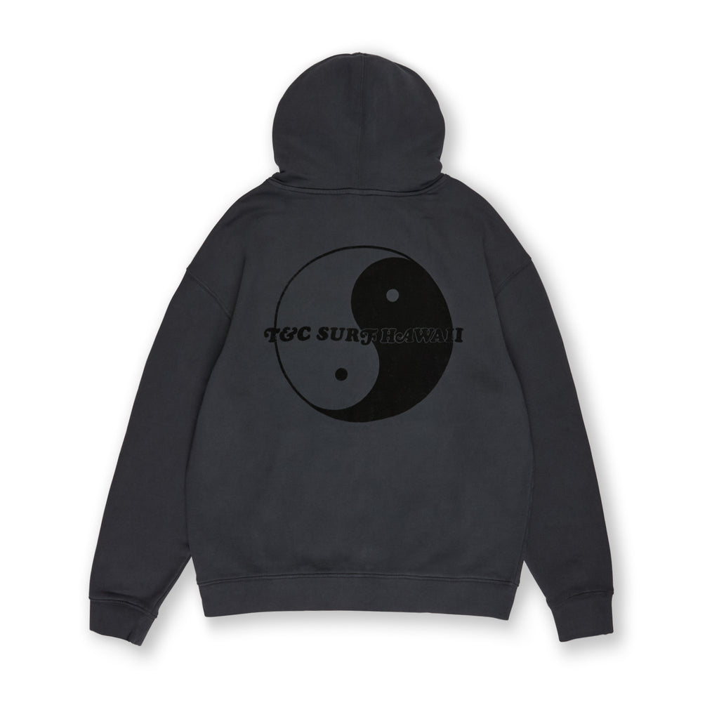 T&C Surf Designs Owner Full Zip Sweat Hoodie-Black