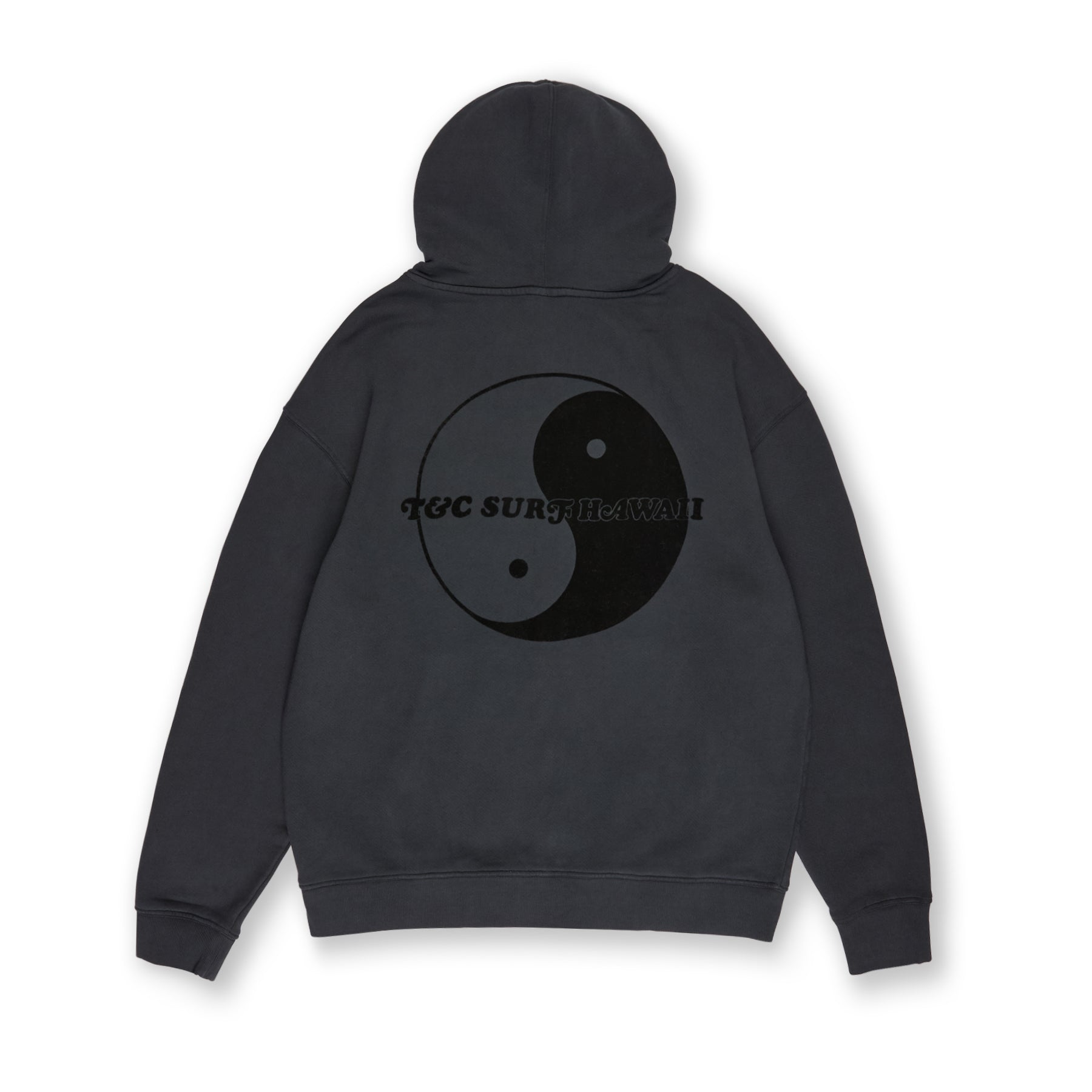 T&C Surf Designs Owner Full Zip Sweat Hoodie-Black