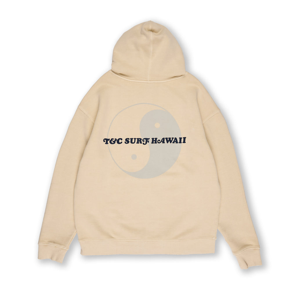 T&amp;C Surf Designs TCSH Heavy Zip Hoodie Sweat-Greige