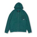 Sweatshirt com Capuz e Fecho Frontal T&C Surf Designs Owner - Verde Mar