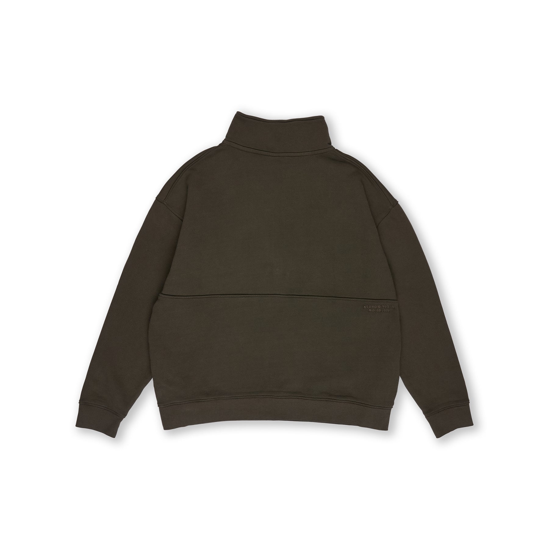 Sweatshirt com fecho até ao peito T&C Surf Designs TCSH - Castanho