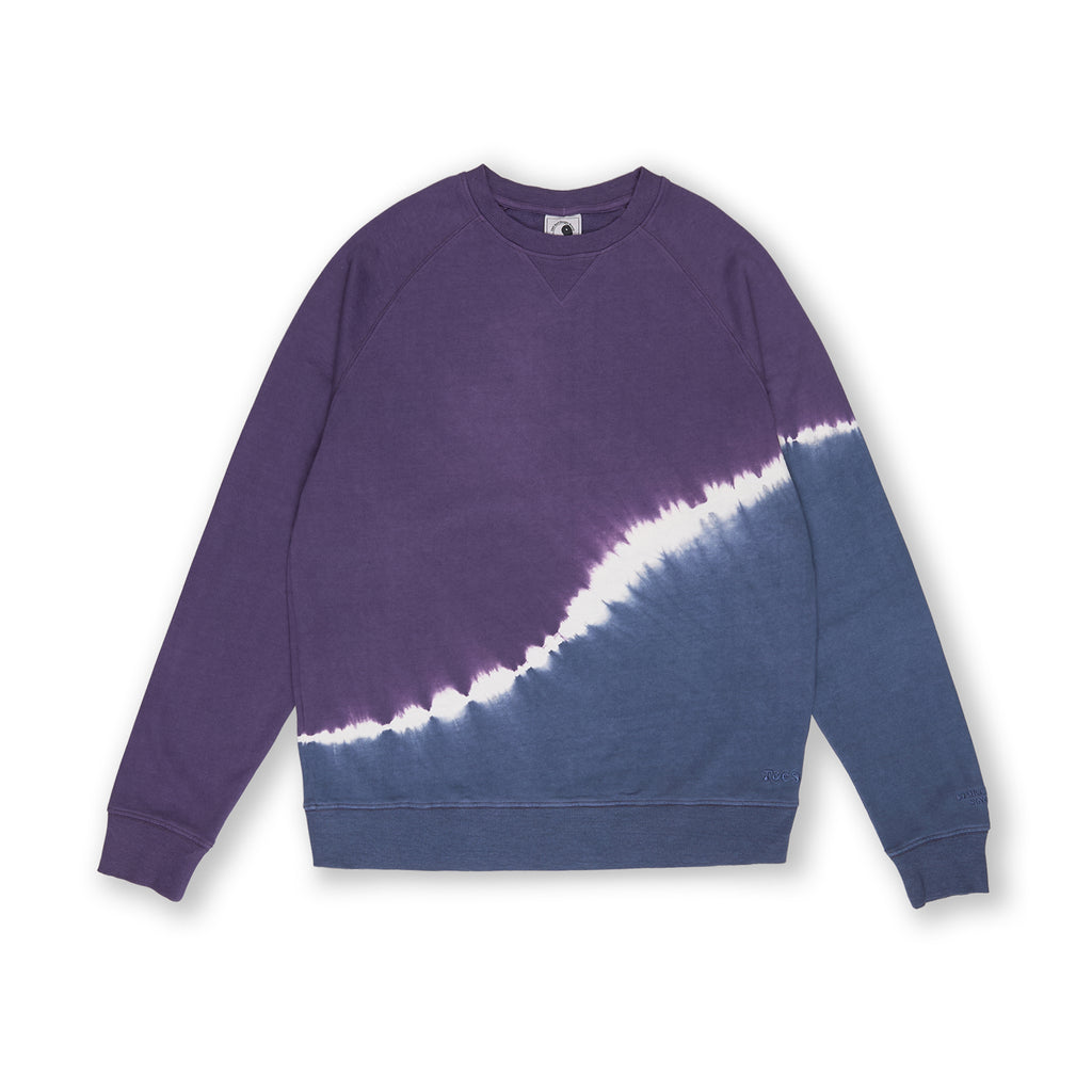 T&amp;C Surf Designs OG Plain Crew Sweat-Dark Purple