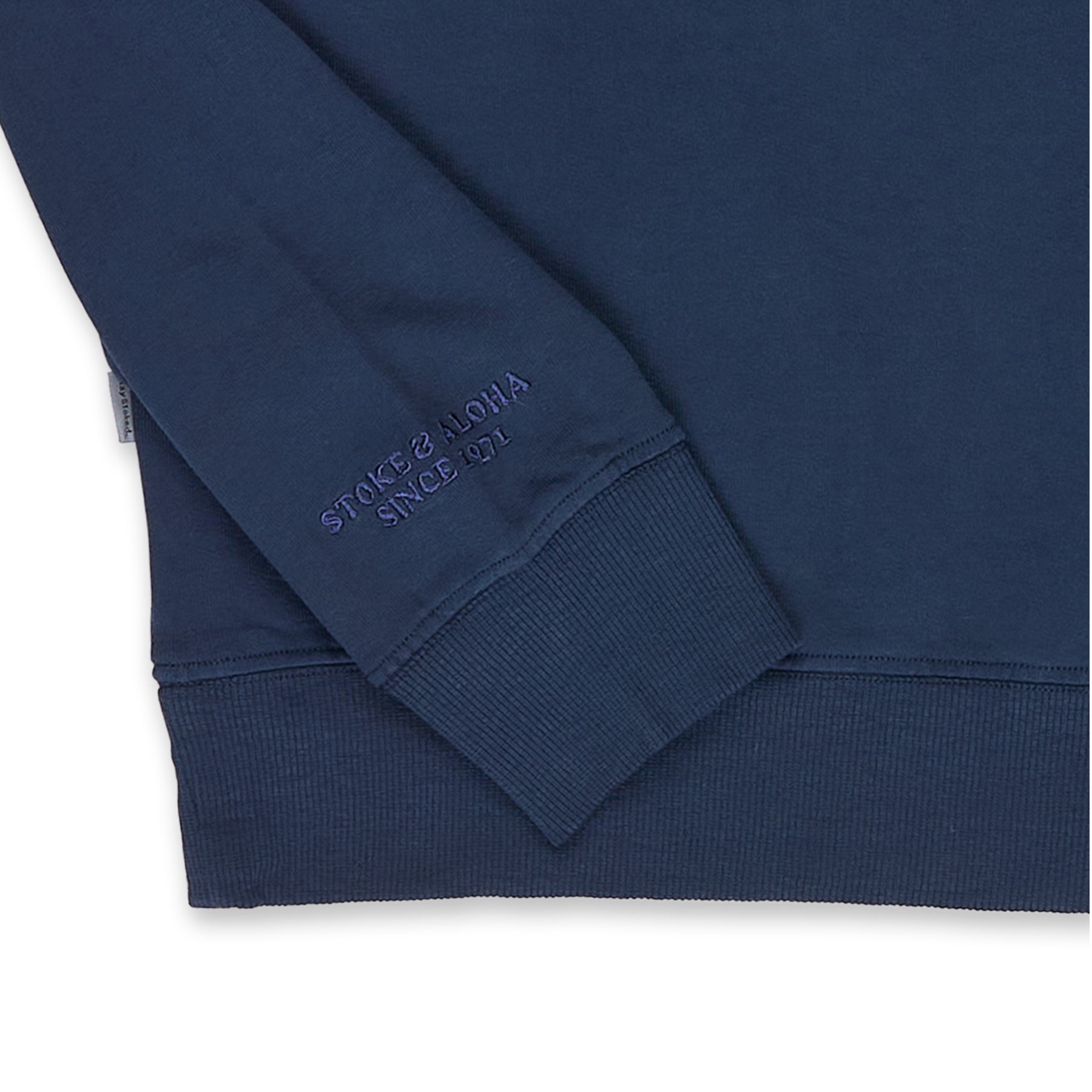 T&amp;C Surf Designs OG Plain Crew Sweat-Dark Navy