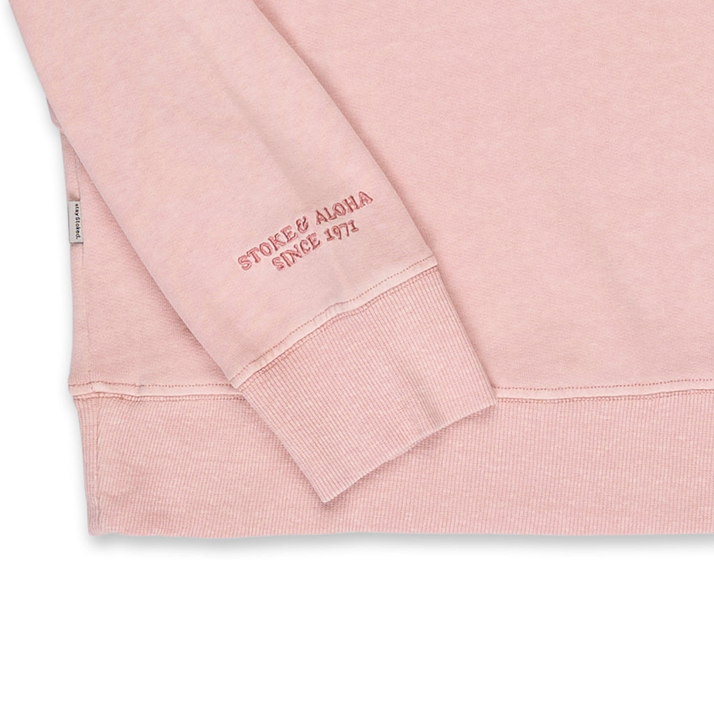 T&amp;C Surf Designs OG Plain Crew Sweat-Old Pink