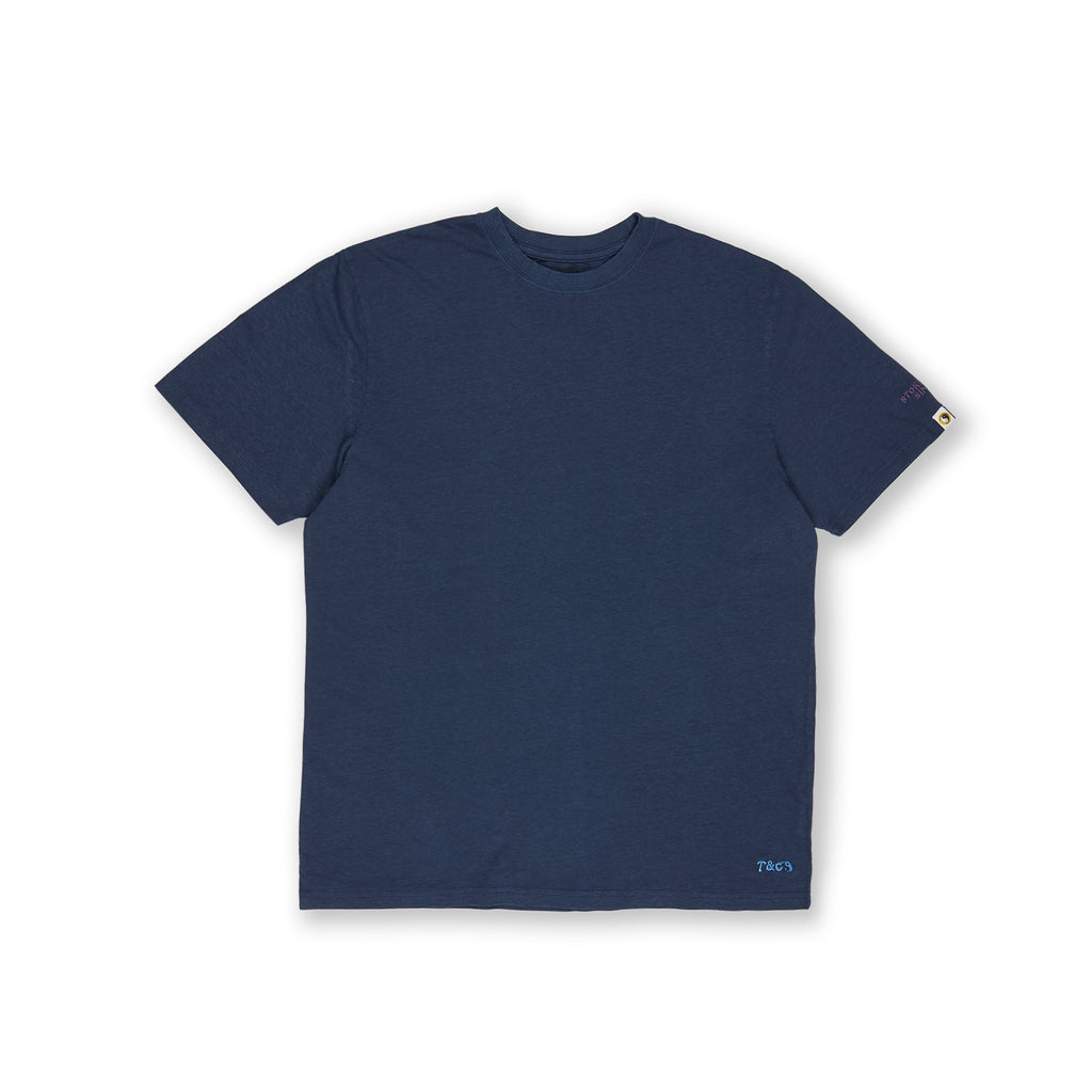 T&C Surf Designs Plain S/S Tee-Dark Navy