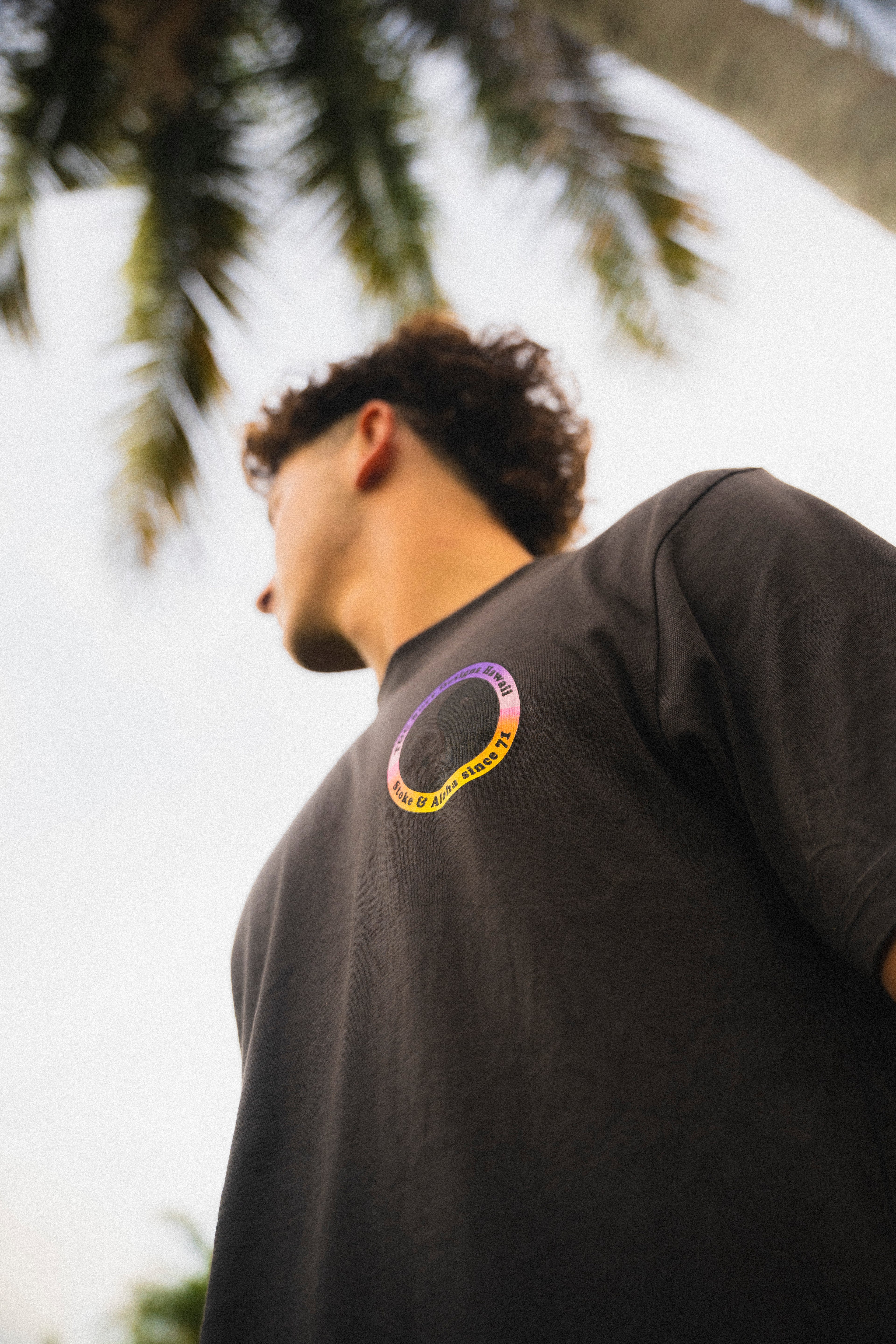 T&C Surf Designs YY 71 Logo  S/S Tee-Wash Black