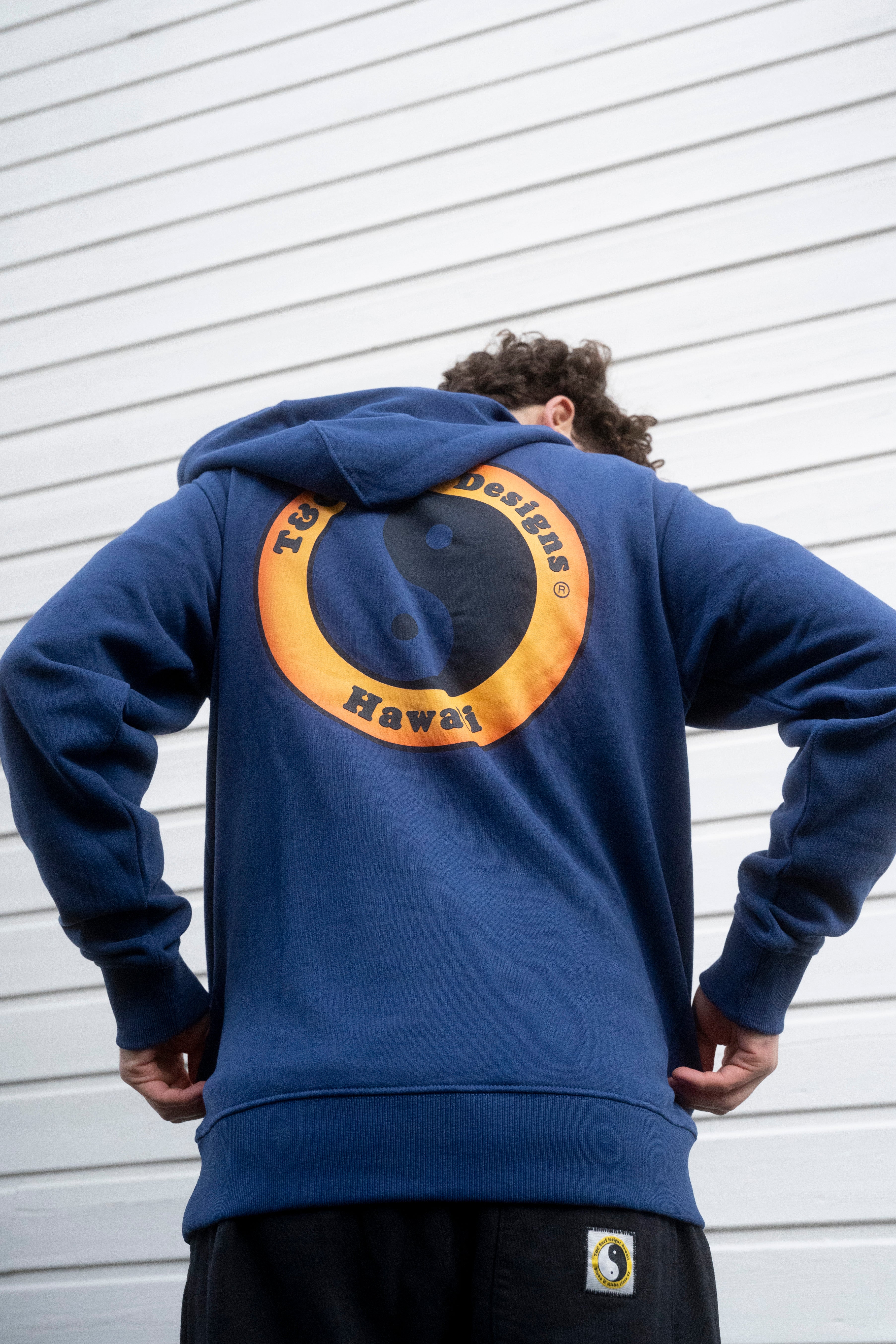T&C Surf Designs YY Hooded Sweatshirt - Navy