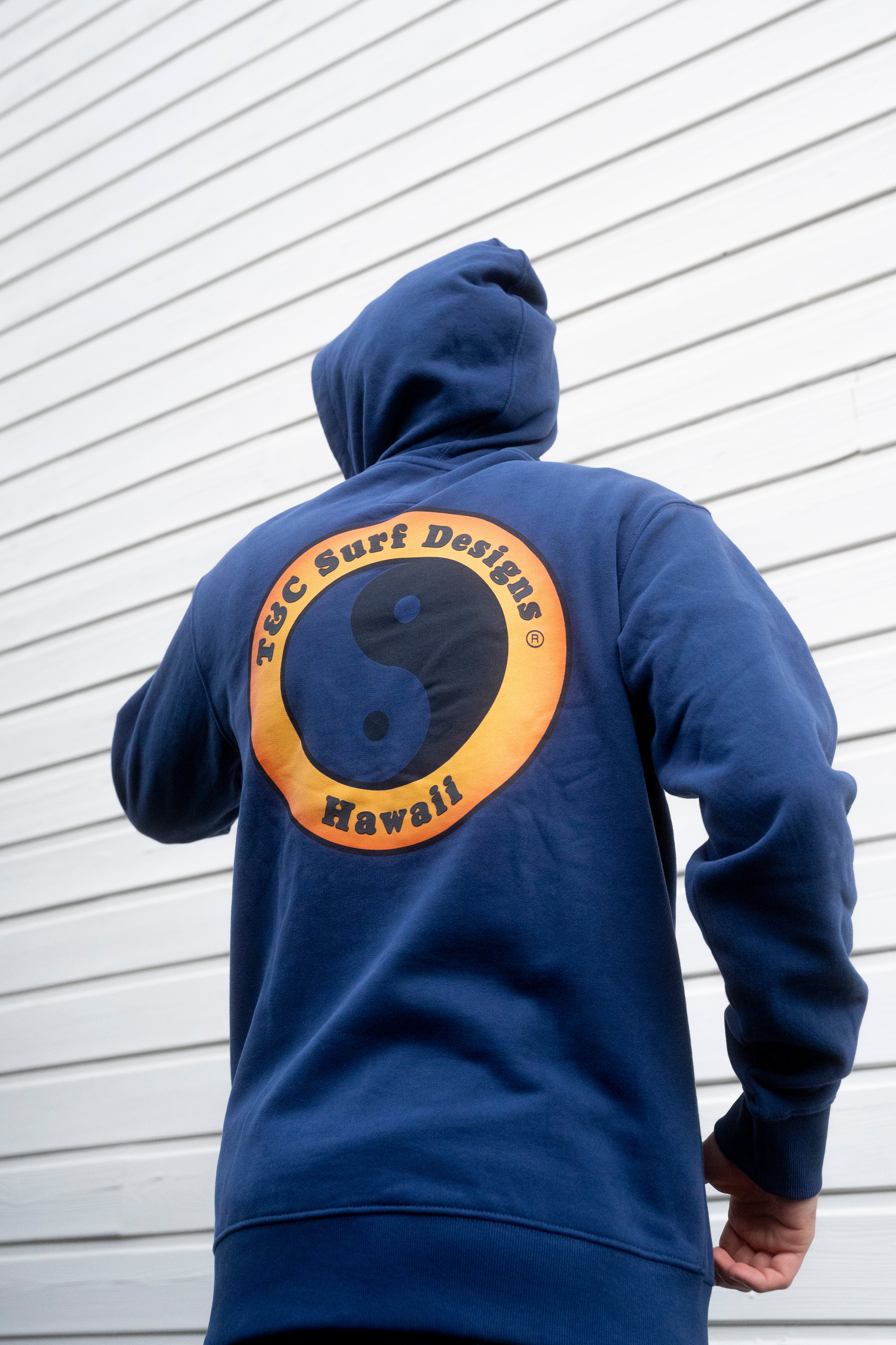 T&C Surf Designs YY Hooded Sweatshirt - Navy