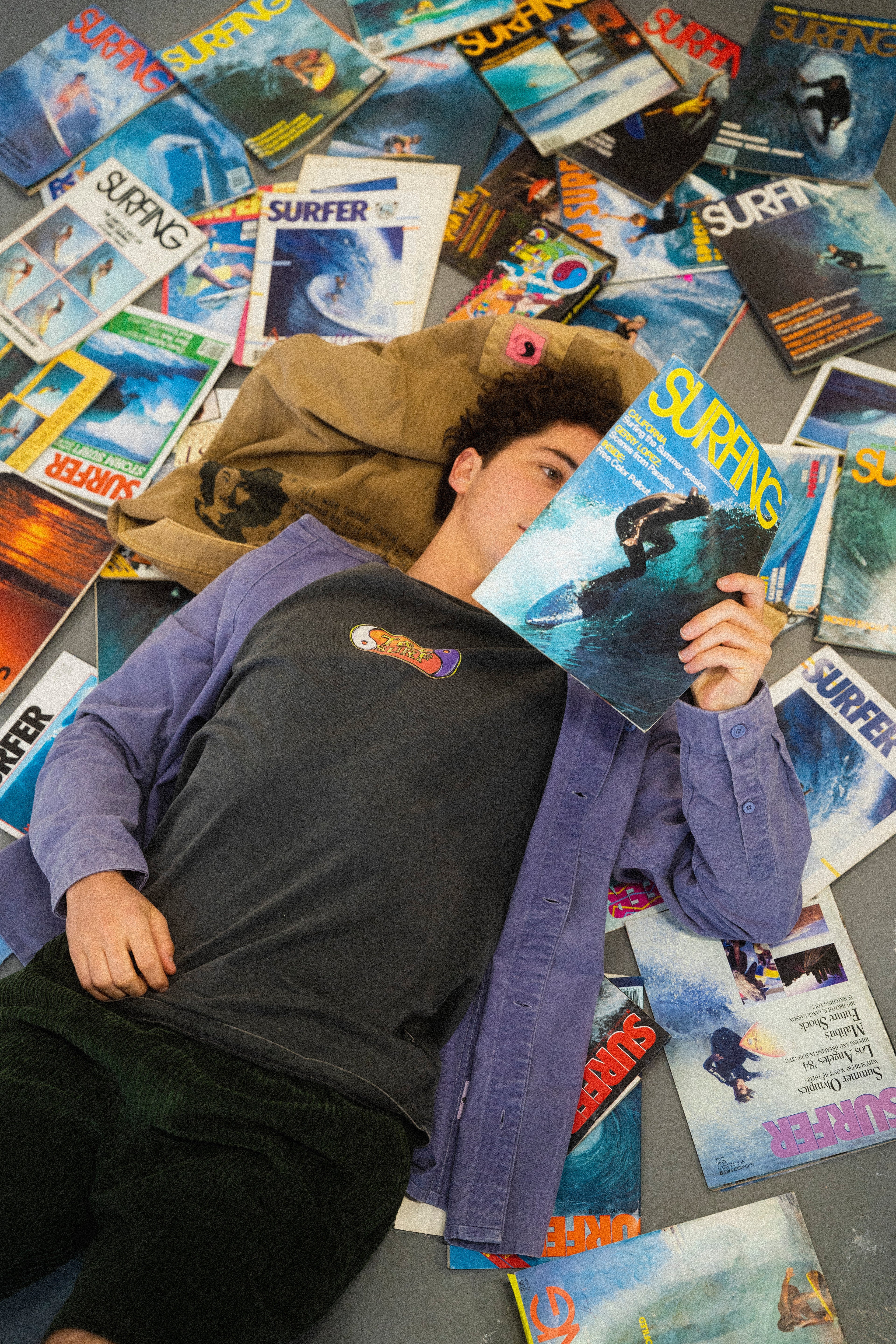 T&C Surf Designs 80's S/S T-Shirt - Washed Black