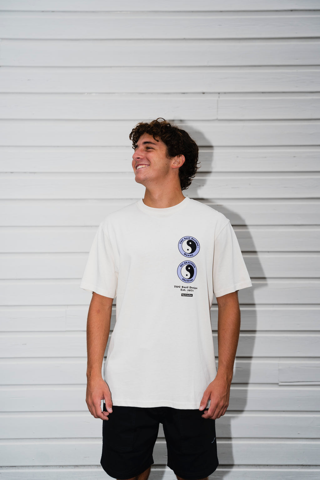 BIG BRAUTHER X T&C Surf Designs T-shirt - Off White