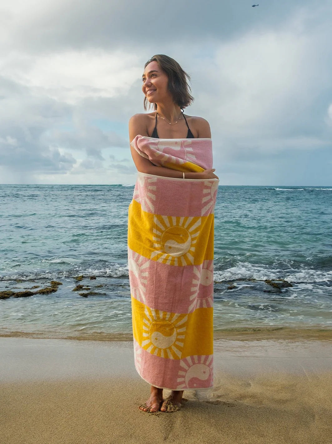 T&C Surf Designs Sun Rice Towel - Natural