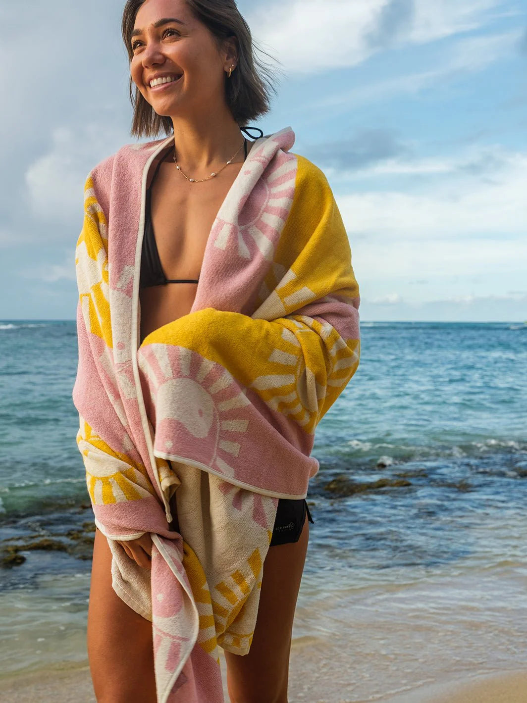 T&C Surf Designs Sun Rice Towel - Natural