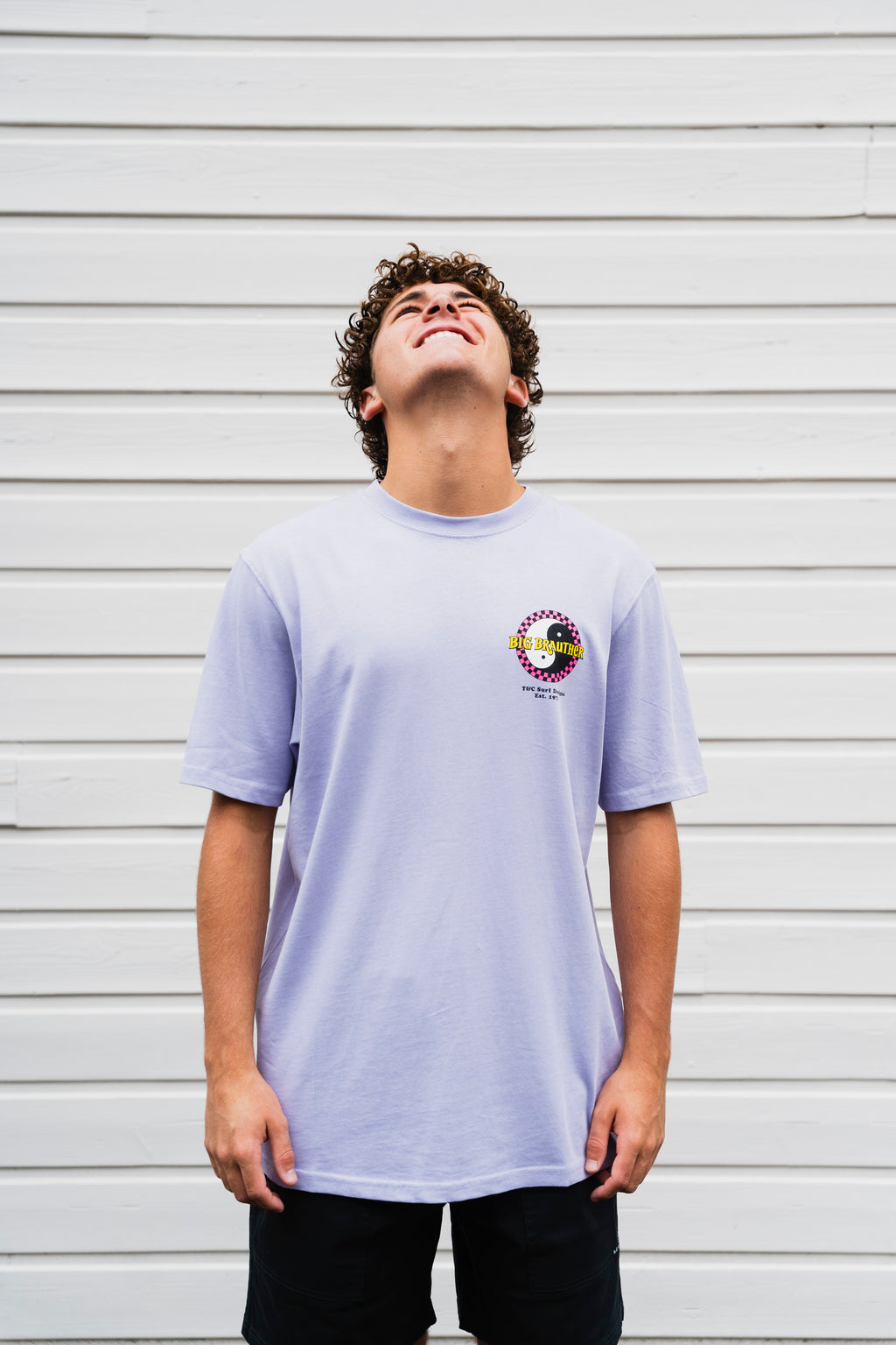 BIG BRAUTHER X T&amp;C Surf Designs T-shirt - Washed Lavender